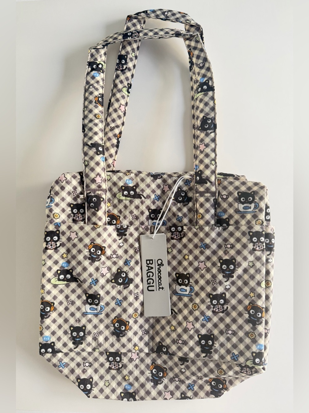 NWT BAGGU Everyday Cloud Bag Chococat